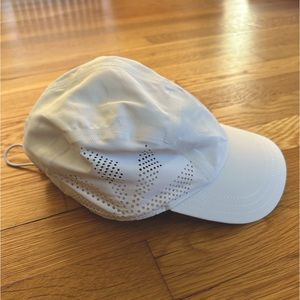 White Athleta Baseball Hat